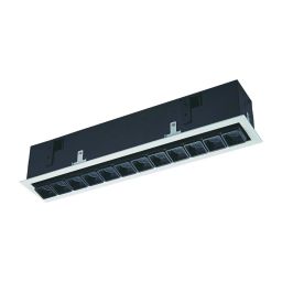 Italux Harper lampa do zabudowy 12x24 W czarna SL74108/24W S-WH