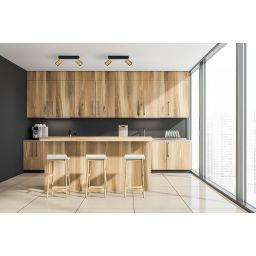 Italux Nesto lampa podsufitowa 2x10 W miedź SPL-23436-2-BK-GD