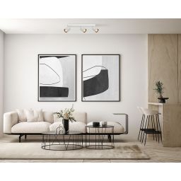 Italux Nesto lampa podsufitowa 3x10 W biała SPL-23436-3-WH