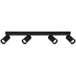 Italux Nesto lampa podsufitowa 4x10 W czarna SPL-23436-4-BK