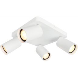 Italux Nesto lampa podsufitowa 4x10 W biała SPL-23436-4S-WH