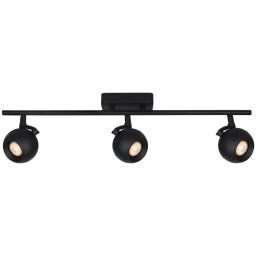 Italux Lafin lampa podsufitowa 3x10 W czarna SPL-45379-3-BK