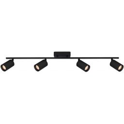 Italux Tris lampa podsufitowa 4x10 W czarna SPL-46829-4-BK