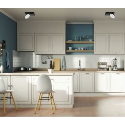 Italux Castelio lampa podsufitowa 1x5 W czarna SPL-31976-1B-BK