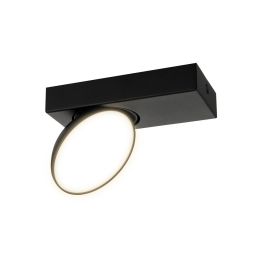 Italux Castelio lampa podsufitowa 1x5 W czarna SPL-31976-1B-BK