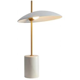 Italux Vilai lampa stołowa 1x4 W biała TB-203342-1-WH
