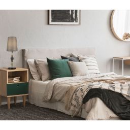 Italux Nerom lampa stołowa 1x60 W czarna TB-22374A-BK