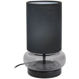 Italux Dorme lampa stołowa 1x40 W grafitowa TB-43648-BL-SG