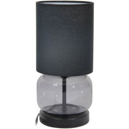 Italux Dorme lampa stołowa 1x40 W czarna TB-63748-BL-SG