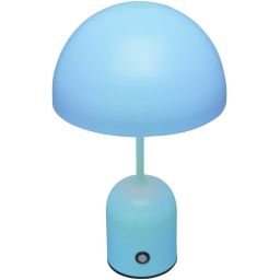 Italux Cantia lampa stołowa 1x2 W niebieska TB-75839-BLU