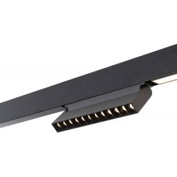 Italux Magnetic Norman lampa do szynoprzewodów 12x12 W czarny TRM-79392-12W-3K-BK