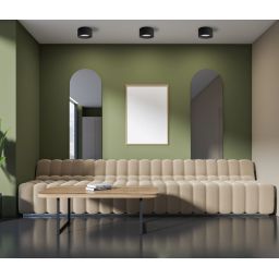 Italux Sirius plafon 1x28 W czarny WG-608C/BJ-WW/MULTI