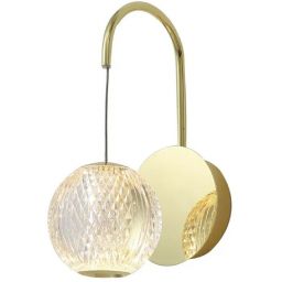 Italux Rosario kinkiet 1x4 W złoty WL-12220121-1A-GD