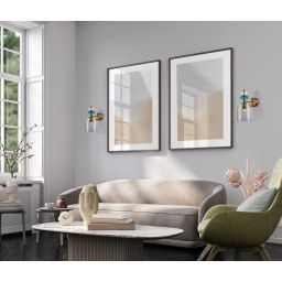 Italux Busco kinkiet 1x40 W złoty WL-30263-1B-BRO-SG