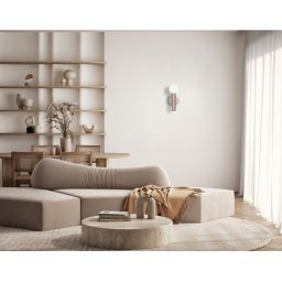 Italux Filano kinkiet 1x5 W beżowy WL-33574-1-CF