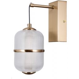 Italux Alani kinkiet 1x6 W złoty WL-34375-1-HBR