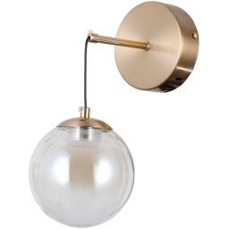 Italux Velada kinkiet 1x5 W złoty WL-34381-1-HBR