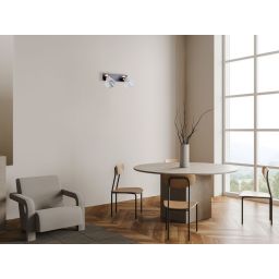 Italux Orella kinkiet 2x8 W czarny WL-34393-2-BK-HBR