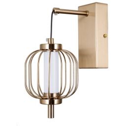 Italux Pedro kinkiet 1x4 W złoty WL-34405-1-HBR