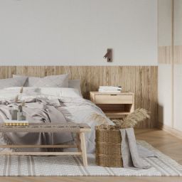 Italux Nova kinkiet 1x2,5 W brązowy WL-46376-1-CF