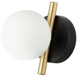 Italux Reverso kinkiet 1x25 W czarny WL-5622-1-BK-W