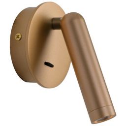 Italux Carda kinkiet 1x2,5 W złoty WL-64834-1-GD