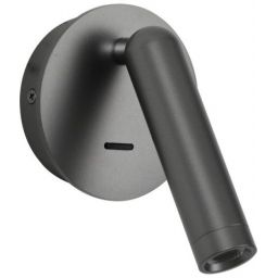 Italux Carda kinkiet 1x2,5 W szary WL-64834-1-GR