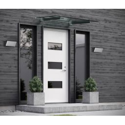 Italux Nave 3K kinkiet zewnętrzny 1x10 W czarny piaskowany OWL-7032-3K