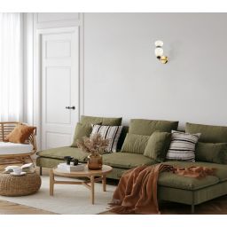 Italux Evans kinkiet 1x12 W złoty WL-94981-1B-GD