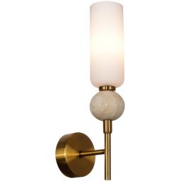 Italux Santos kinkiet 1x40 W złoty WL-95331-1-BRSS