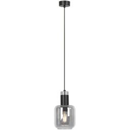 Kaja Denis lampa wisząca 1x15 W czarna-grafitowa K-5260