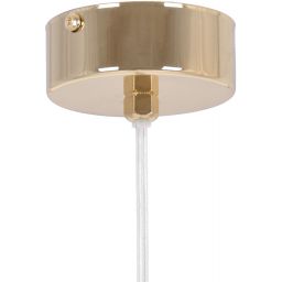 Kaja Lumia lampa wisząca 1x10 W biała-złota K-5400