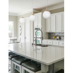 Kaja Lumia lampa wisząca 1x10 W biała-złota K-5400