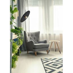 Kaja Burgas lampa wisząca 1x10 W czarna-złota K-5457