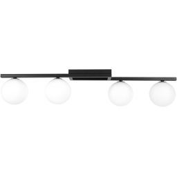Kaja Korfu lampa podsufitowa 4x10 W biała-czarna K-5460