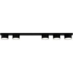 Kaja Cruz lampa podsufitowa 5x10 W czarna K-5533