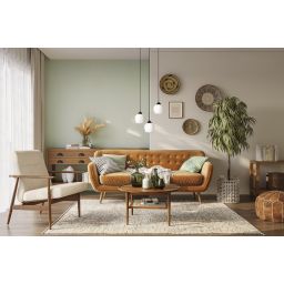 Kaja Abro lampa wisząca 3x15 W biała-czarna K-5601