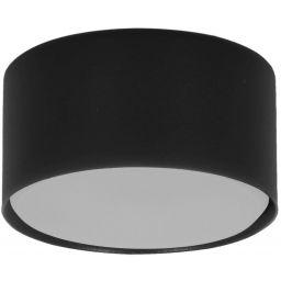 Kaja Horn lampa podsufitowa 1x10 W czarna K-5470