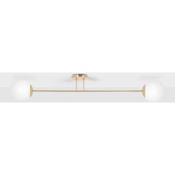 Kaja Lumia lampa podsufitowa 2x15 W biała-złota K-5405