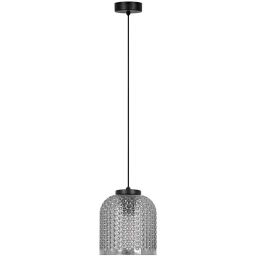 Kaja Inga lampa wisząca 1x15 W czarna-grafitowa K-5630