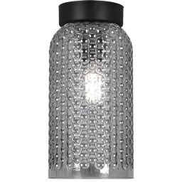 Kaja Inga lampa podsufitowa 1x15 W czarna-grafitowa K-5633