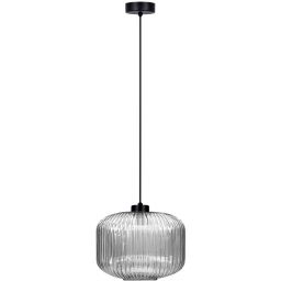 Kaja Campo lampa wisząca 1x15 W czarna-grafitowa K-5661