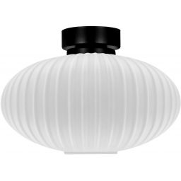 Kaja Peso lampa podsufitowa 1x15 W biała-czarna K-5671