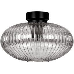 Kaja Arco lampa podsufitowa 1x15 W czarna-grafitowa K-5677