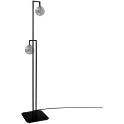 Kaja Tores lampa stojąca 2x10 W czarna-grafitowa K-5774