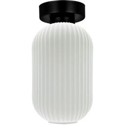Kaja Vilar lampa podsufitowa 1x15 W biała-czarna K-5732