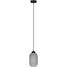 Kaja Silva lampa wisząca 1x15 W czarna-grafitowa K-5750