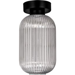 Kaja Silva lampa podsufitowa 1x15 W czarna-grafitowa K-5752