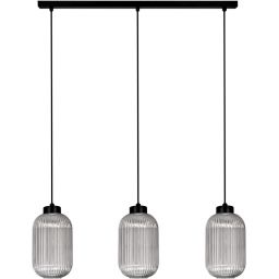 Kaja Silva lampa wisząca 3x15 W czarna-grafitowa K-5754