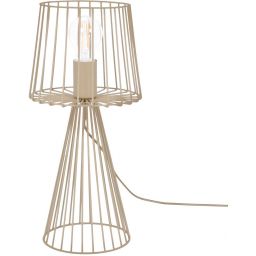 Kaja Livia lampa stołowa 1x15 W beżowa K-5816